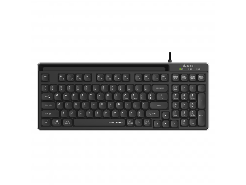 A4tech Fstyler FX70 Жична клавиатура, ниско профилна, ножична технология, кирилизирана, черна