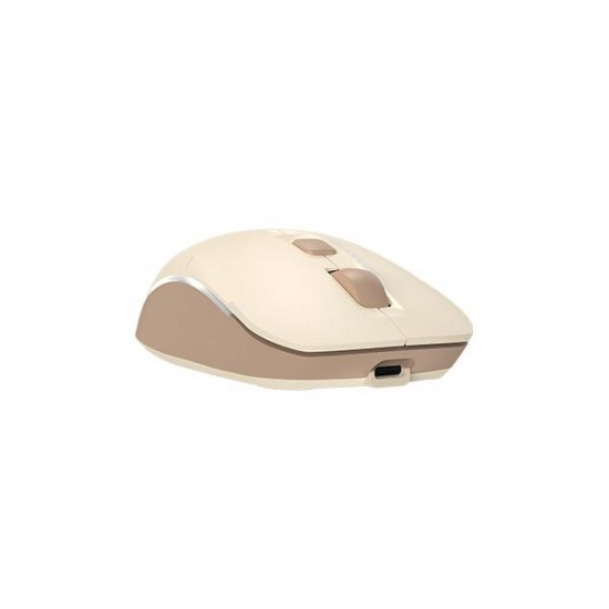 A4tech FB26CS Air2  Cafe Latte безжичнa мишка Dual mode,2000dpi,Li-Ion батерия, безшумна