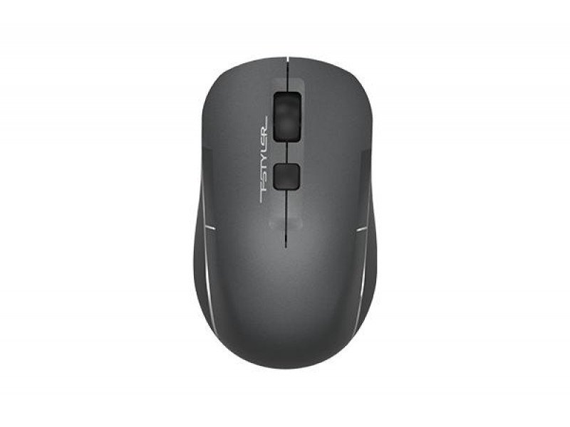 A4tech FB26CS Air2  Smoky Grey безжичнa мишка Dual mode,2000dpi,Li-Ion батерия, безшумна
