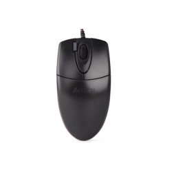 A4tech OP 620DS Оптична мишка, безшумен клик, USB черна