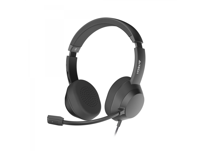 А4tech Fstyler FH150U Слушалки с микрофон USB, Noice Cancelling,леки, черни