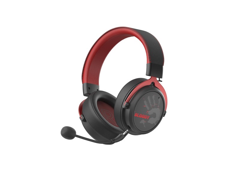 A4tech Bloody МR-590 Геймърски безжични слушалки с микрофон,Bluetooth 3.5мм жак, червен