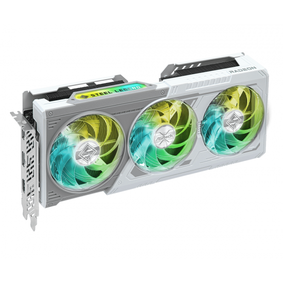 Видео карта ASRock RADEON RX 9060 XT Steel Legend 16GB OC GDDR6