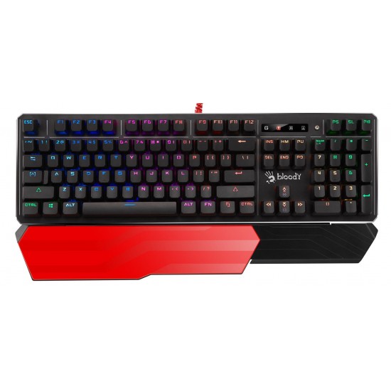 A4tech Bloody B975 Геймърска механична клавиатура, Brown switch