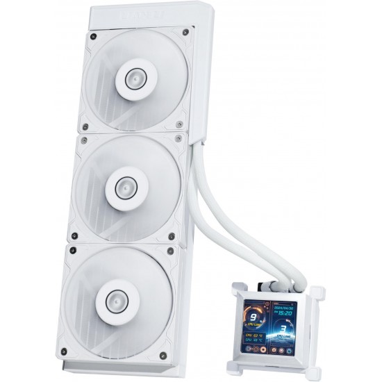 Охладител за процесор Lian Li HydroShift LCD 360 Silent - White