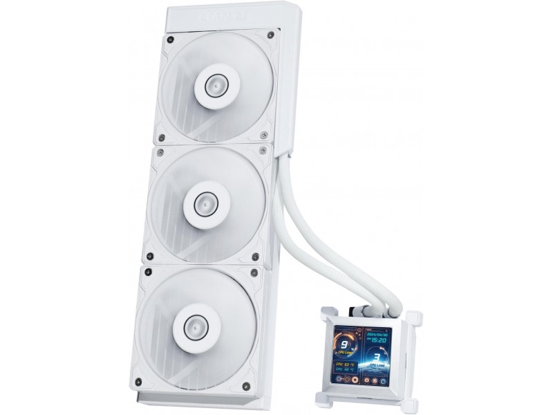 Охладител за процесор Lian Li HydroShift LCD 360 Silent - White