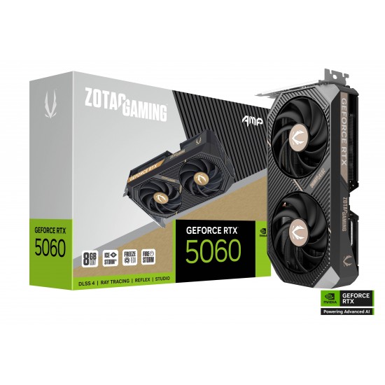 Видео карта ZOTAC GAMING RTX 5060 AMP 8GB GDDR7
