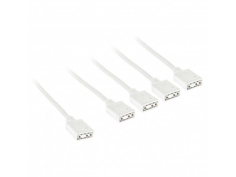 Кабел Kolink ARGB 1-4 Сплитер - 30 cm Бял