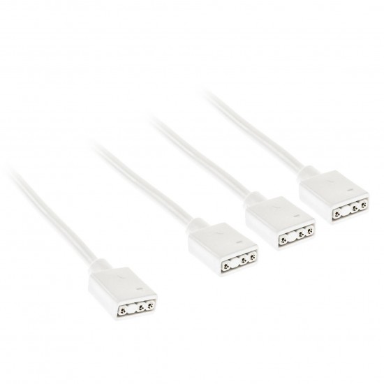 Кабел Kolink ARGB 1-3 Сплитер - 30 cm Бял
