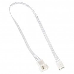 Удължителен кабел Kolink 4-Pin PWM - 30 cm, Бял