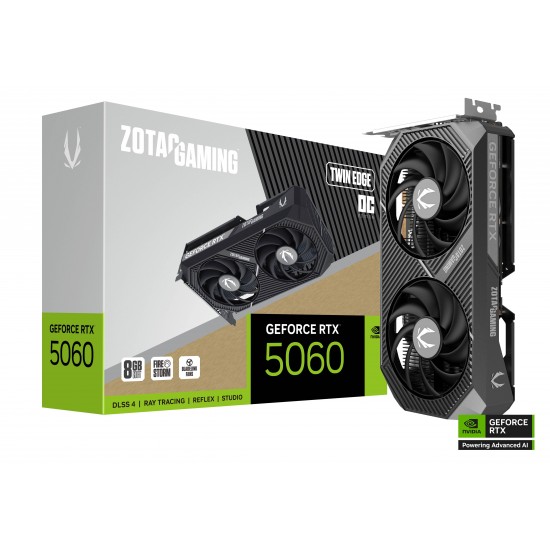 Видео карта ZOTAC GAMING RTX 5060 Twin Edge OC 8GB GDDR7