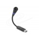 Микрофон с гъвкаво рамо Delock 66499 - USB и Mute бутон