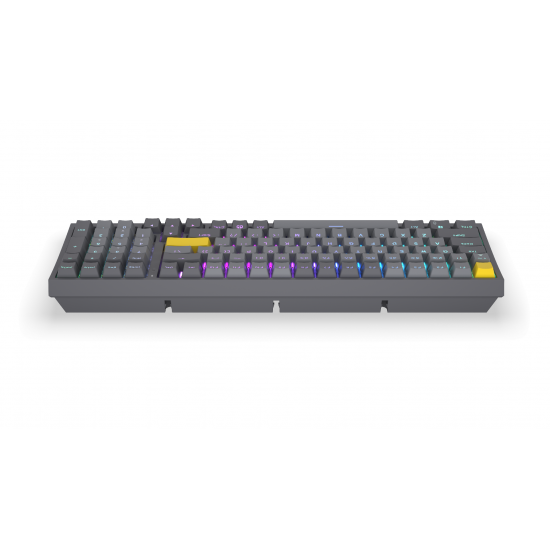 Геймърскa безжична механична клавиатура ENDORFY Celeris 1800 - Endorfy Yellow Switch - Full Size