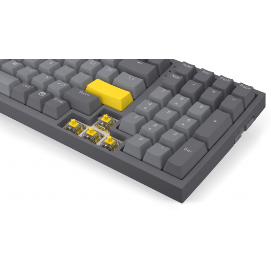 Геймърскa безжична механична клавиатура ENDORFY Celeris 1800 - Endorfy Yellow Switch - Full Size