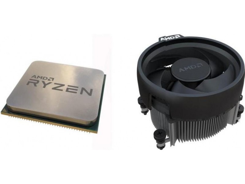Процесор AMD RYZEN 5 3600 MPK, 6-Core 3.6 GHz (4.2 GHz Turbo), 35MB, 65W, AM4 Socket