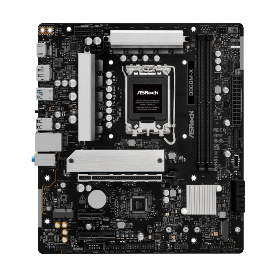 Дънна платка ASRock B860M-X, LGA 1851