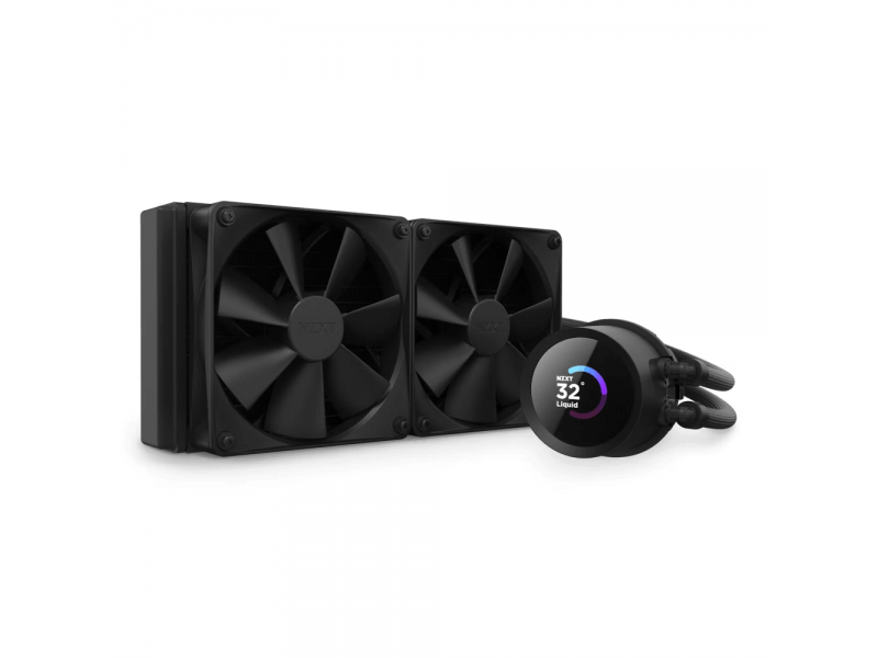 Охладител за процесор NZXT Kraken 240 Black - LCD Display